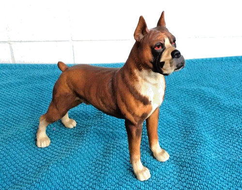 Figurine chien boxer - chien, en