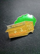 Pin's vintage épinglette pins publicitaire Au Bec Fin Friterie Lot 2ST 071