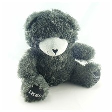 Doudou ours gris noir NOCIBE 2009 IKKS - 5446