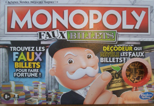 Jeu société monopoly faux - société,