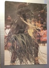 (NOUVELLE CALEDONIE) Danseur Mélanésien . Tribu de Poya !