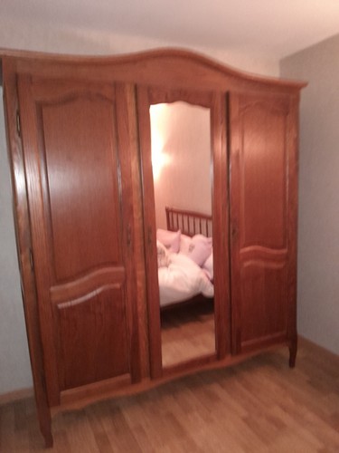 Armoire portes avec miroir - 3,