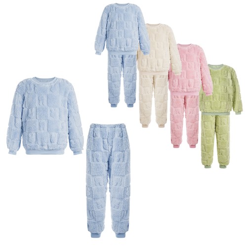 Kids girls loungewear plaid - girls,