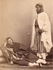 CDV 1870 Turc au narguilé