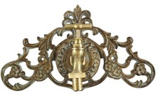 Raccordement eau fer rosette