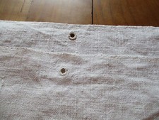 Grand drap de bain ancien en