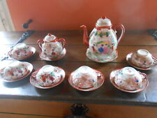 Très Ancien Service à Café en Porcelaine du JAPON