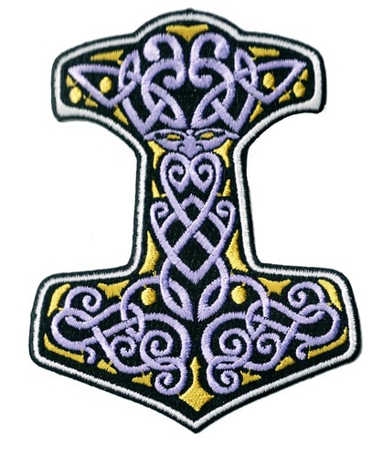 écusson patche patch mjolnir - Écusson,