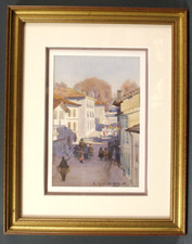 Aquarelle et gouache 1902 Anne Madelaine Lewis Pays Basque