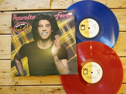 John travolta fever 2lp - 2lp, color