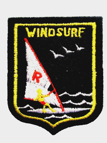 Ecusson windsurf planche - ecusson, ♠