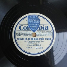 78t Walter Gieseking Sonate