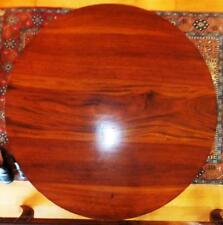 TABLE RONDE EN BOIS NOBLE BUREAU TABLE À MANGER TABLE Biedermeier art moderne ancien ?