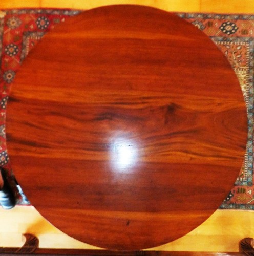 Table ronde bois noble - ronde, en