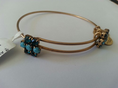 Alex and ani aqua sparkler - ani,