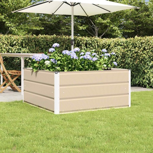 Jardinière acier cache - cache-pot, de