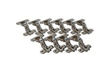 10xMini affleurant inséré charnières pour porte placard meuble Ø 26 mm 