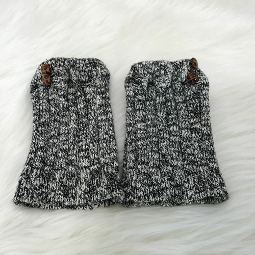 Short knit leg warmer boot - knit,