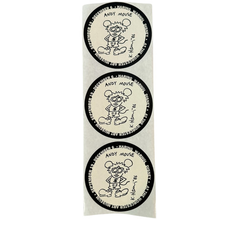 Keith haring sticker andy - keith,