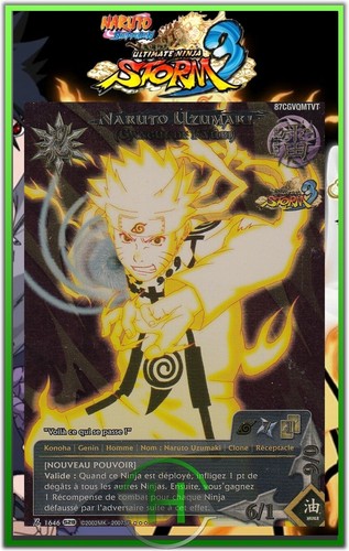 Naruto uzumaki ultimate rare - uzumaki,