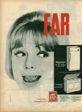 Publicité ancienne Far cuisinières réfrigérateurs issue de magazine 1960 