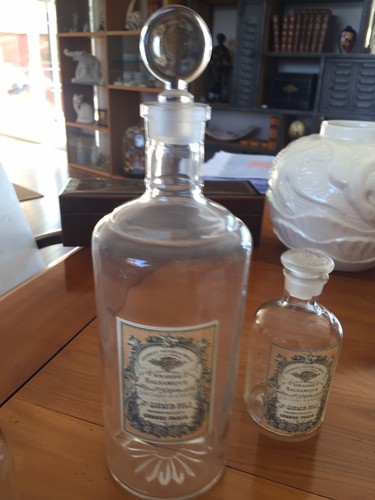 Flacon bouteille parfum ancien - flacon,