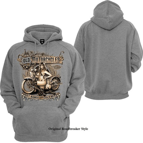 Sweat capuche gris - sweat, À
