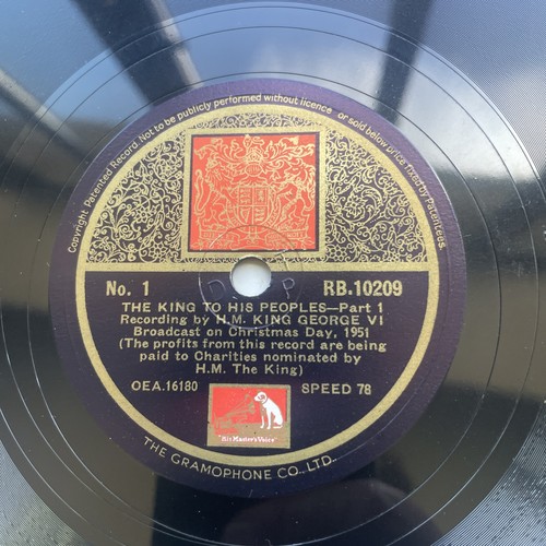 78rpm king george vi to - king,