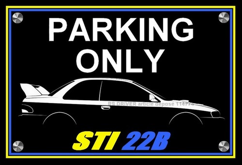 Plaque parking only - ",