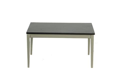Maison poupées gris table - poupées,