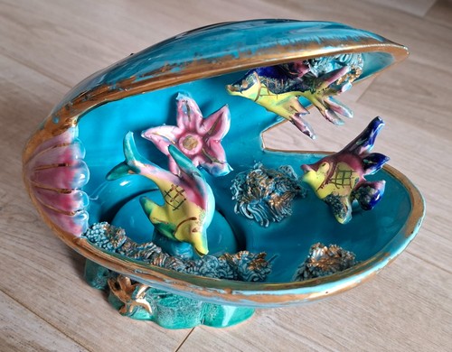Lampe coquillage vallauris - coquillage,