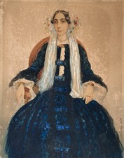 Portrait De Femme / Dessin