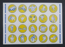 Autocollant 65 MICHELIN Bibendum pneu tyre sticker AUfkleber 30x21cm