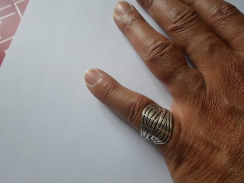 Bague argent massif - bague,