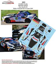 DECALS 1/43 REF 2023 FIAT