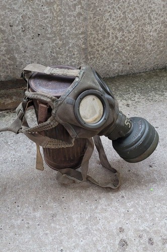 Masque gaz allemand - masque, à