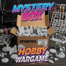 Mystery Box Wargame Bits Socles Décors pour Warhammer 40k AOS D&D | Pack Scenery