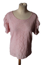 HAUT FEMME DENTELLE °°° ARMAND THIERY  °°°  AJOURE . TAILLE 2