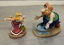 Scène Asterix Dispute Bonnemine Avec Abraracourcix Édition Atlas Plastoy 2002