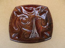 la tour Eiffel cendrier vide-poche Vasaro Faenza  Italie en céramique Italienne