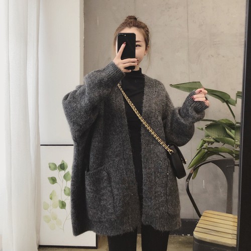 Gilet femme tricoté épais - femme,