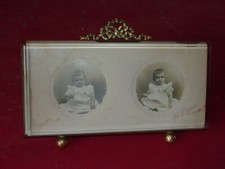 Cadre Porte photo, En Cuivre, époque 19ème.