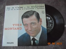Vinyle/EP/7"/45 tours Yves MONTAND