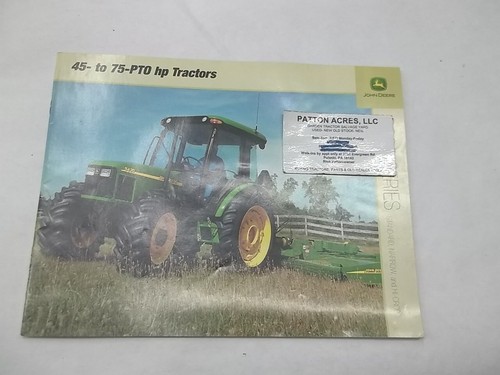 Brochure for john deere 5020 - john,