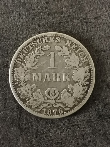 Mark argent 1876 berlin - mark,