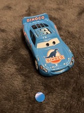 Voiture miniature métal Cars Disney Pixar dinoco bleu