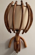 Applique en rotin et bambou