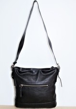 Sac fourre-tout bandoulière cuir souple noir COACH N° A06S-1414