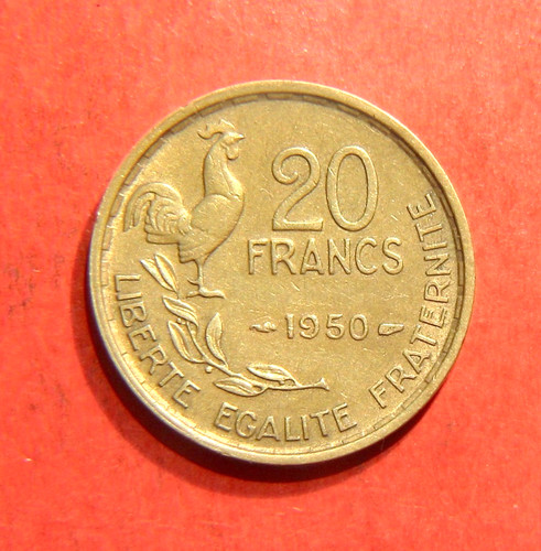 Francs guiraud 1950 - 20,