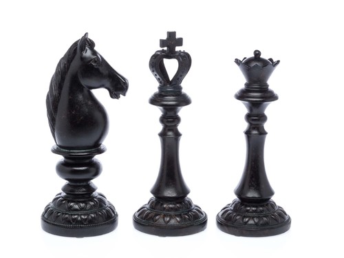 Pièces échecs grande - pièces, d´échecs